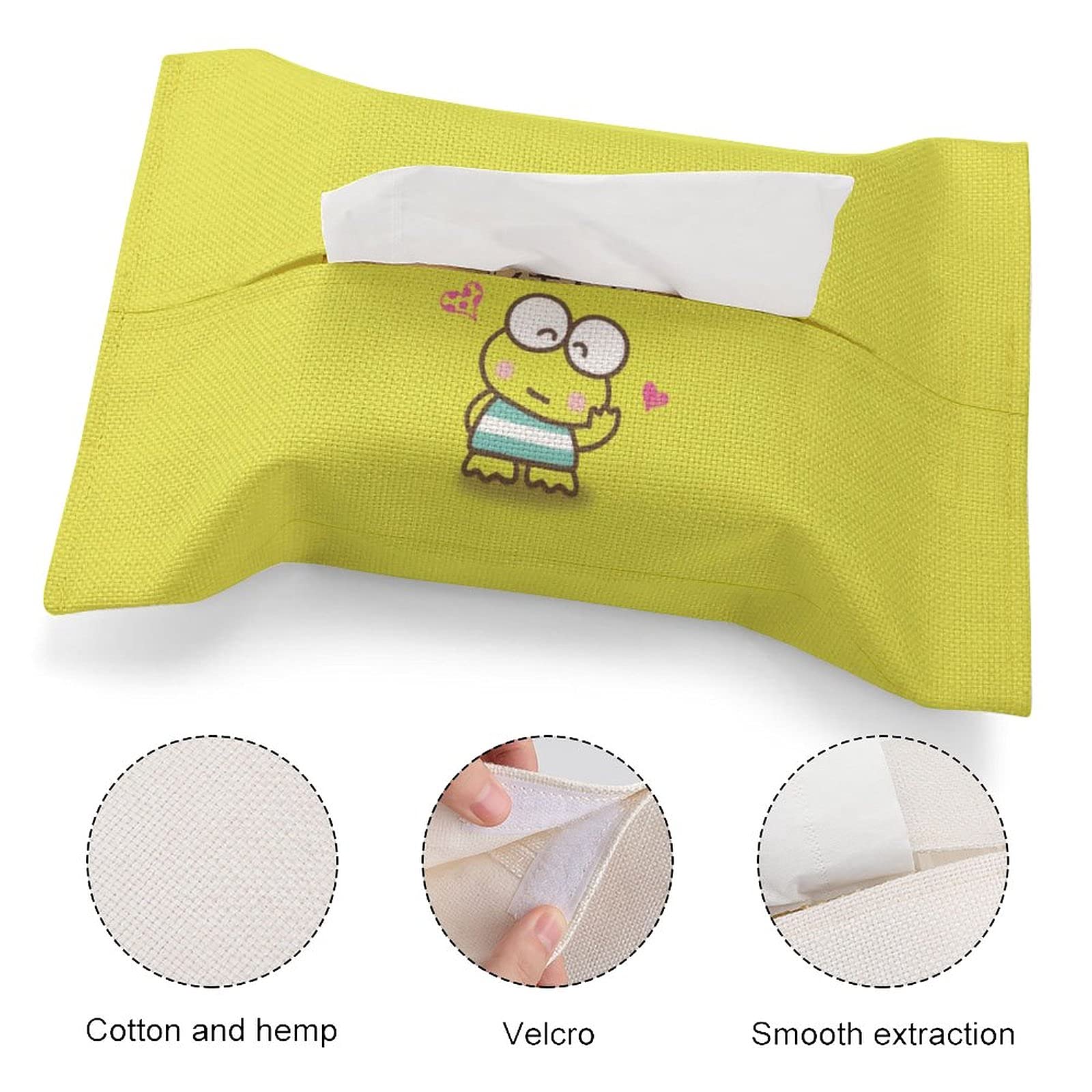 Amazon｜けろけろけろっぴ ティッシュケース ティッシュカバー 箱なし