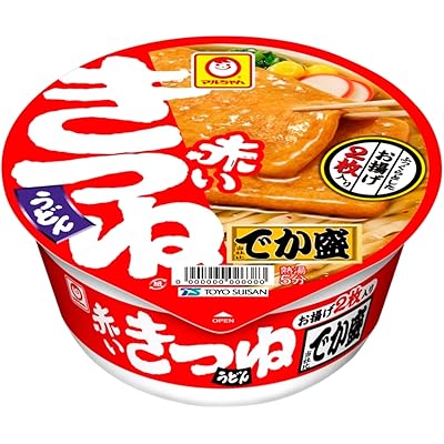 マルちゃん 赤いきつねうどん でか盛 東 ( 136g ×12個 ) カップ麺 うどん (あげ2枚 入り / 関東風だし ) カップうどん 大盛り 箱買い 東洋 …