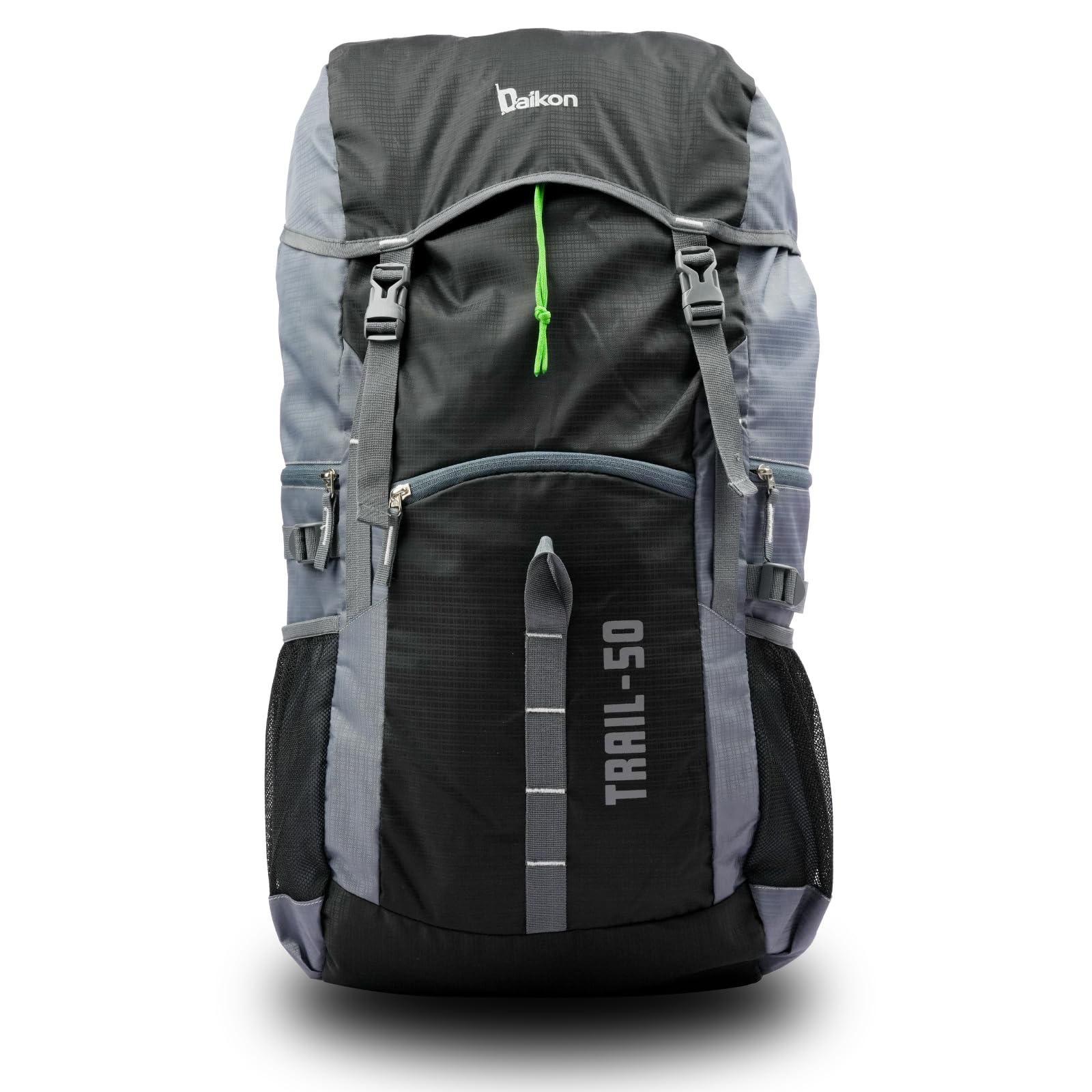 Trail-50 Hiking Backpack, Black and Grey, 40 Litres, 690g, 60x33x20 cm, Trekking and Outdoor Travel-image-31