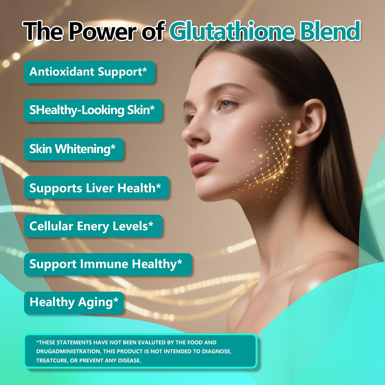 5-in-1 Liposomal Glutathione Supplement Liquid Drops 1750mg — Amazon image 4