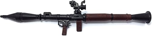Miniatura 3 de RPG-7 cohete lanzador autopropulsado, granada antitanque, bazuca apropiada para del rjército tuso, 12 pulgadas Figura de acción (Mini, Pistola de