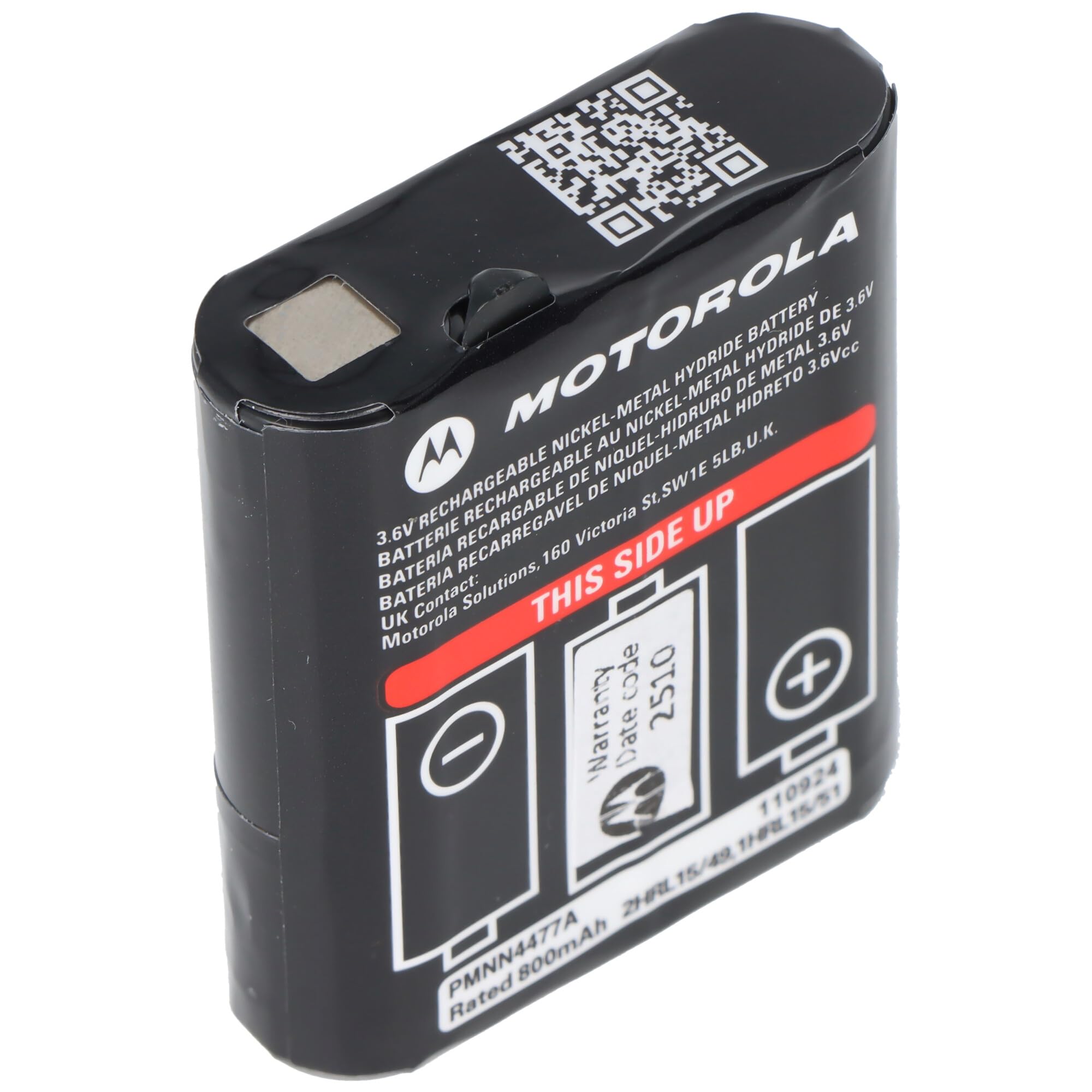 PMNN4477AR Motorola Bateria Original Serie TLKRT-62/82/92 Ni-Mh 800mAh