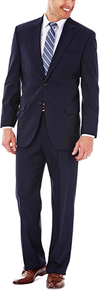 J.M. Haggar Mens Premium Stretch Classic Fit Suit Separate Coat Regular and Big & Tall Sizes
