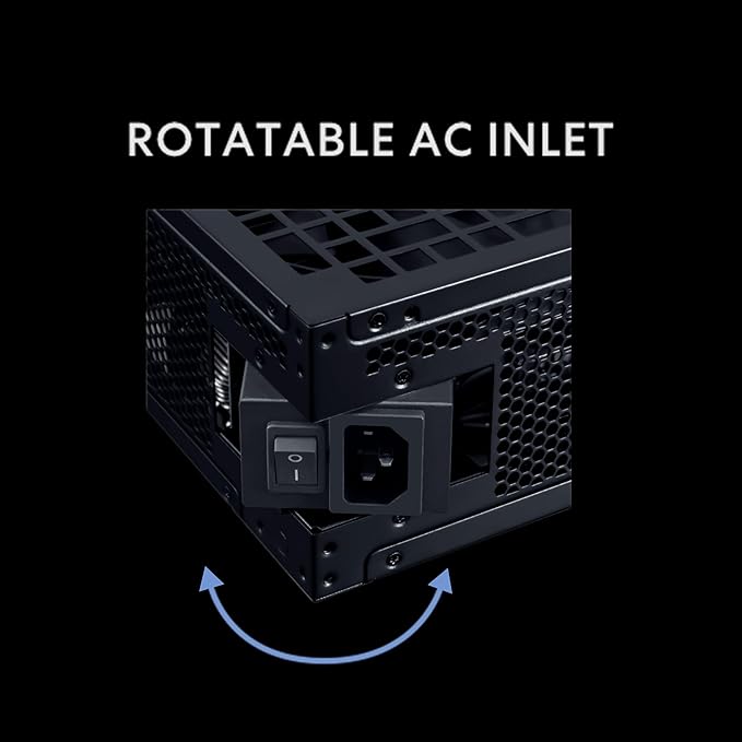 Fuente de Poder Lian Li RS1200G 1200W ATX 3.1 80 Plus Gold Modular Negra miniatura 3