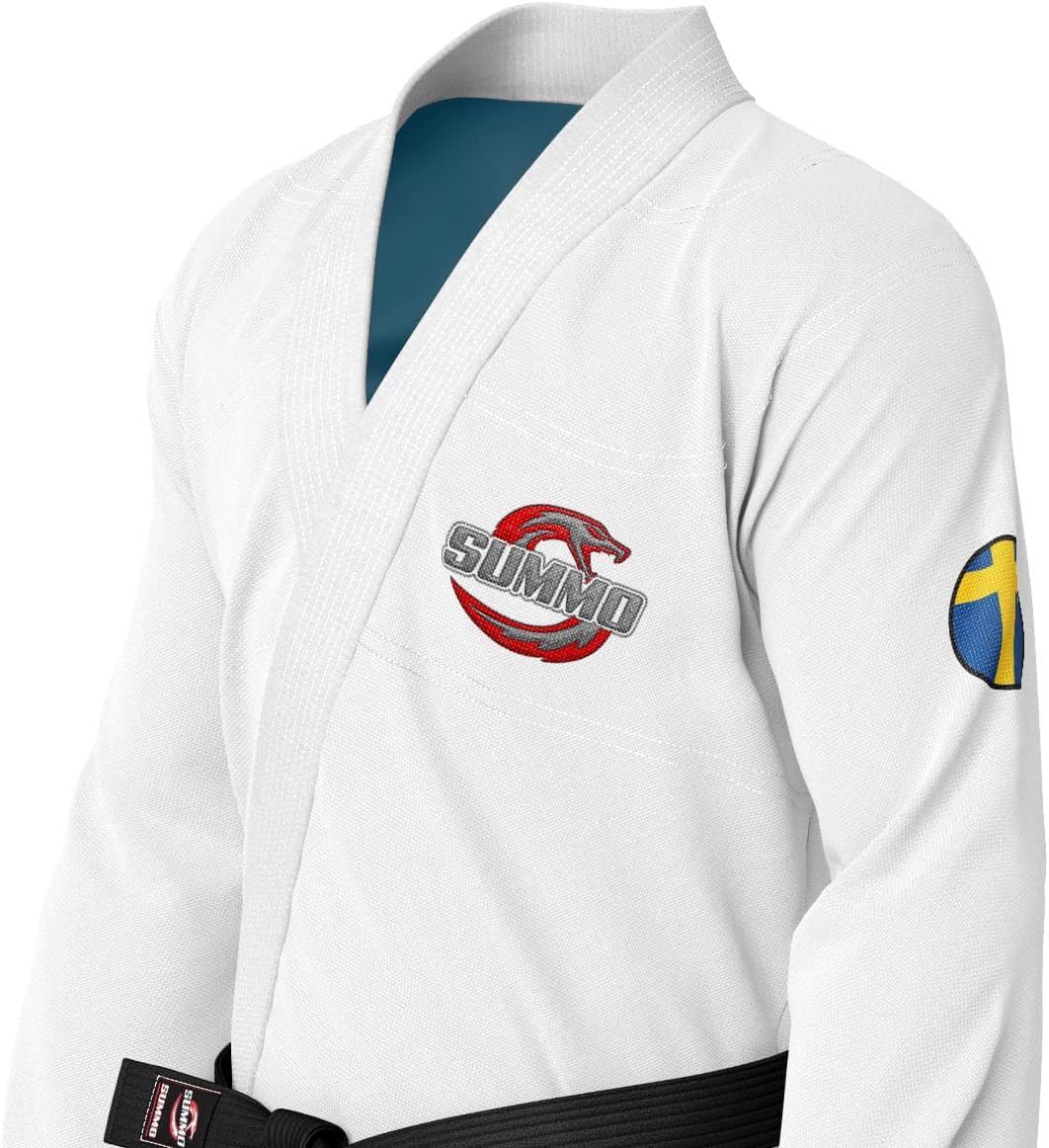 Summo Swedish White Sublimation Bjj Gi