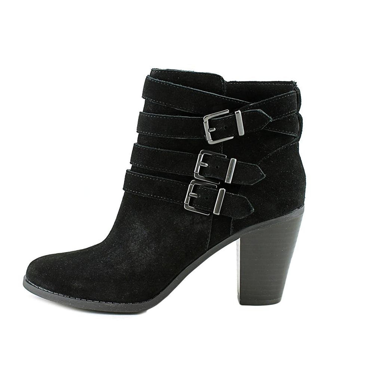 Womens Laini Leather Closed Toe Ankle Fashion Boots