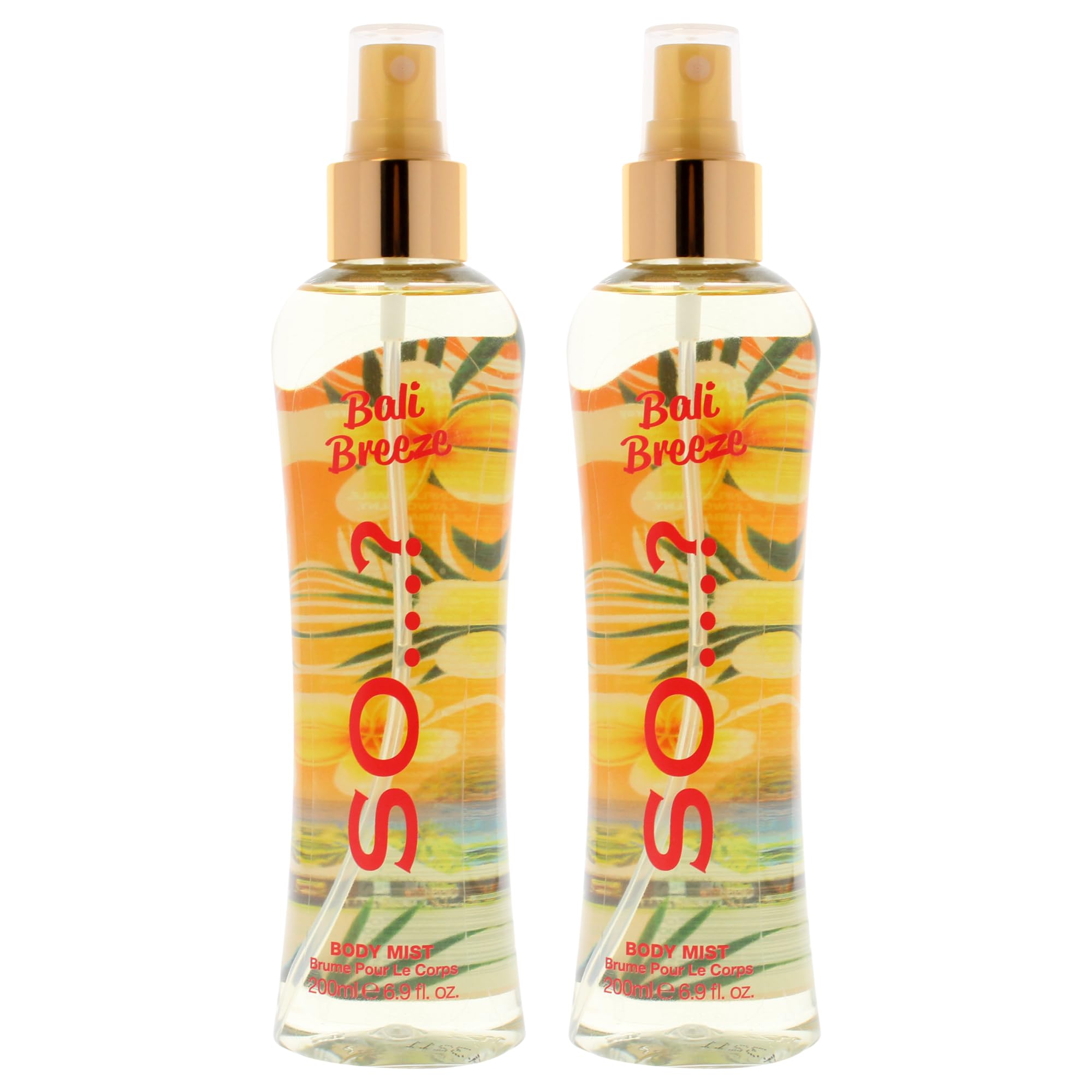 Bali Brezze Body Mist by So…? for Women - 6.9 oz Body Mist - Pack of 2