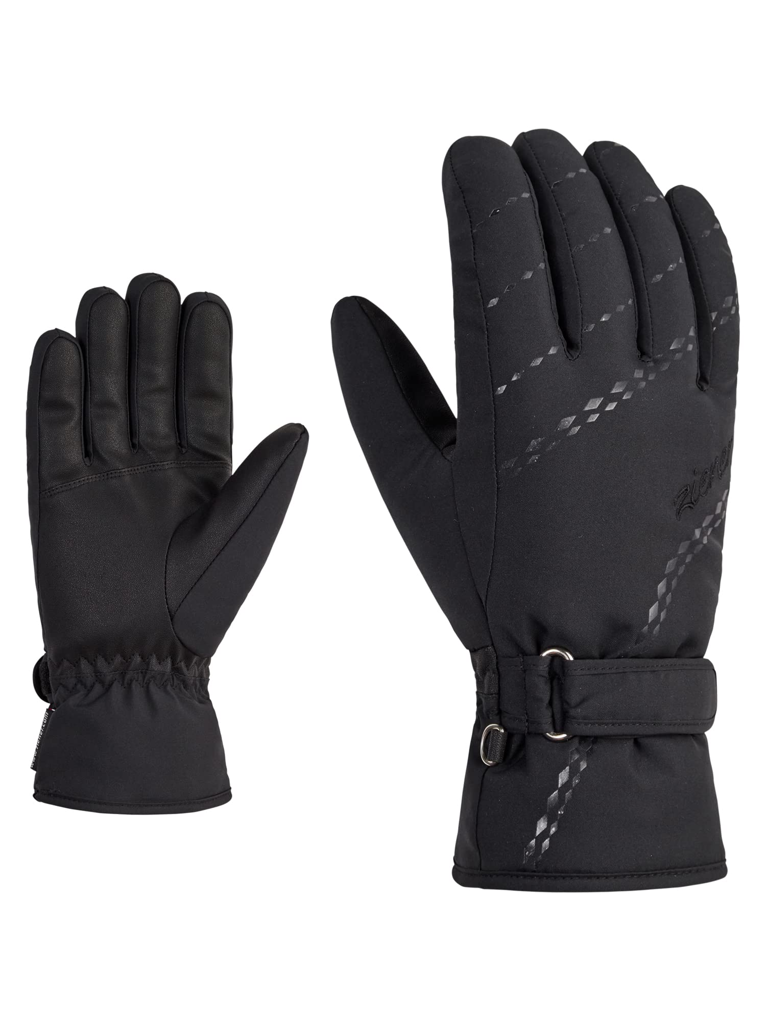 Ziener Damen KORVA Ski-Handschuhe/Wintersport | warm atmungsaktiv