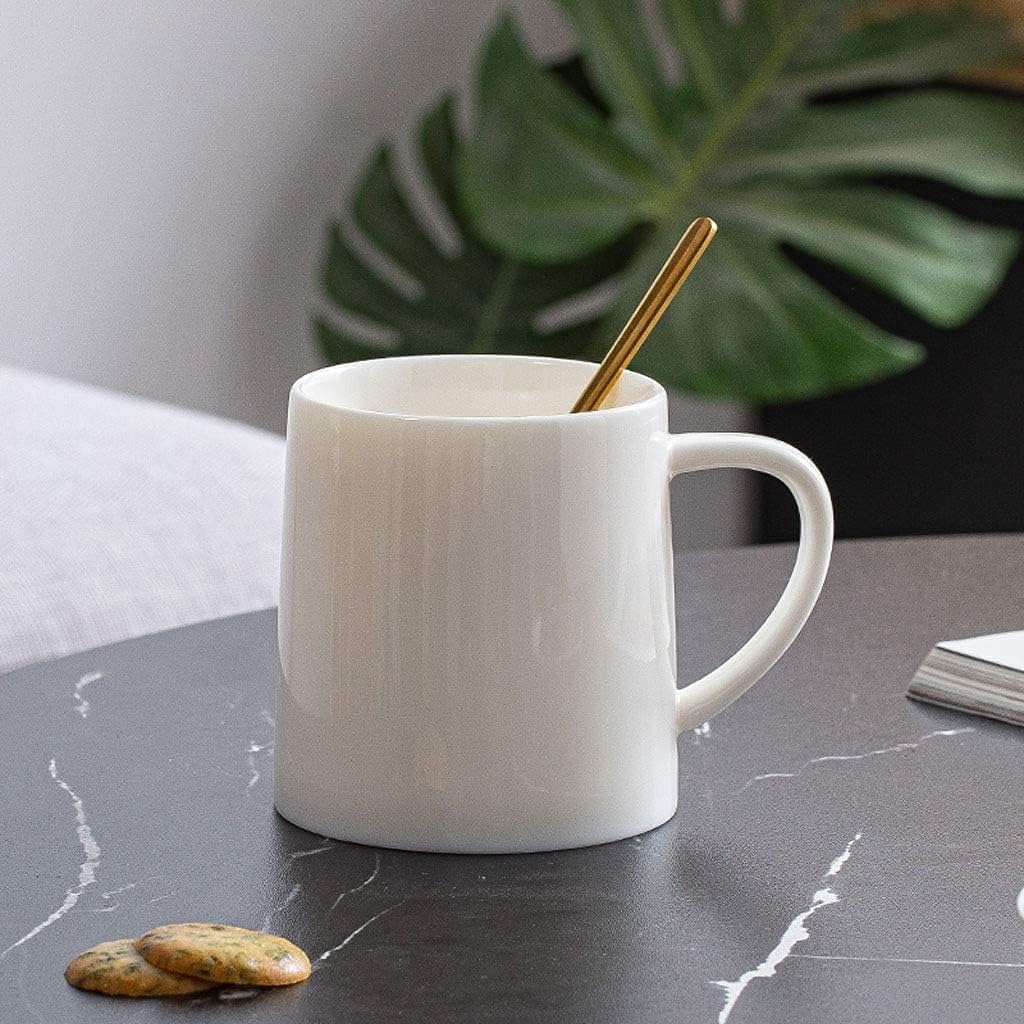 Milk Frother Cup Milk jug decor White Creative Personality Ceramic Coffee Cup Men And Women Milk Cup Breakfast Cup Simple Microwave Oven mini Milk jug