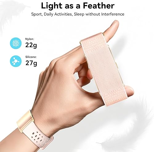 Miniatura 8 de Monitor de actividad física, pulsera inteligente para hombre y mujer, monitor de frecuencia cardíaca del sueño 247 con análisis de IA, banda