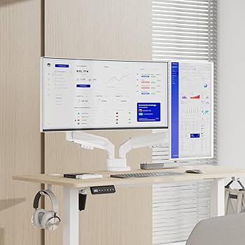 METIYA 省スペースモニターアーム 2画面 ホワイト デュアル Amazon.co.jp: METIYA 省スペースモニターアーム 2画面 ホワイト