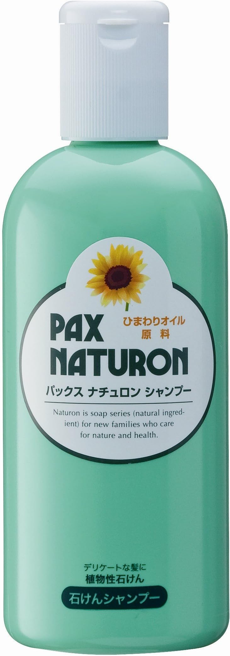 TAIYO YUSHI PAX NATURON | Shampoo | Soap Shampoo Sunflower Oil, 400ml (Japan Import)