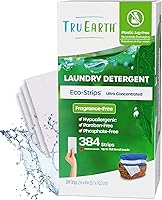 Vista 12 de Tru Earth Hojas de detergente para ropa seca compactas - Hasta 64 cargas (32 hojas) - Sin parabenos - Detergente original Eco-Strip sin líquido