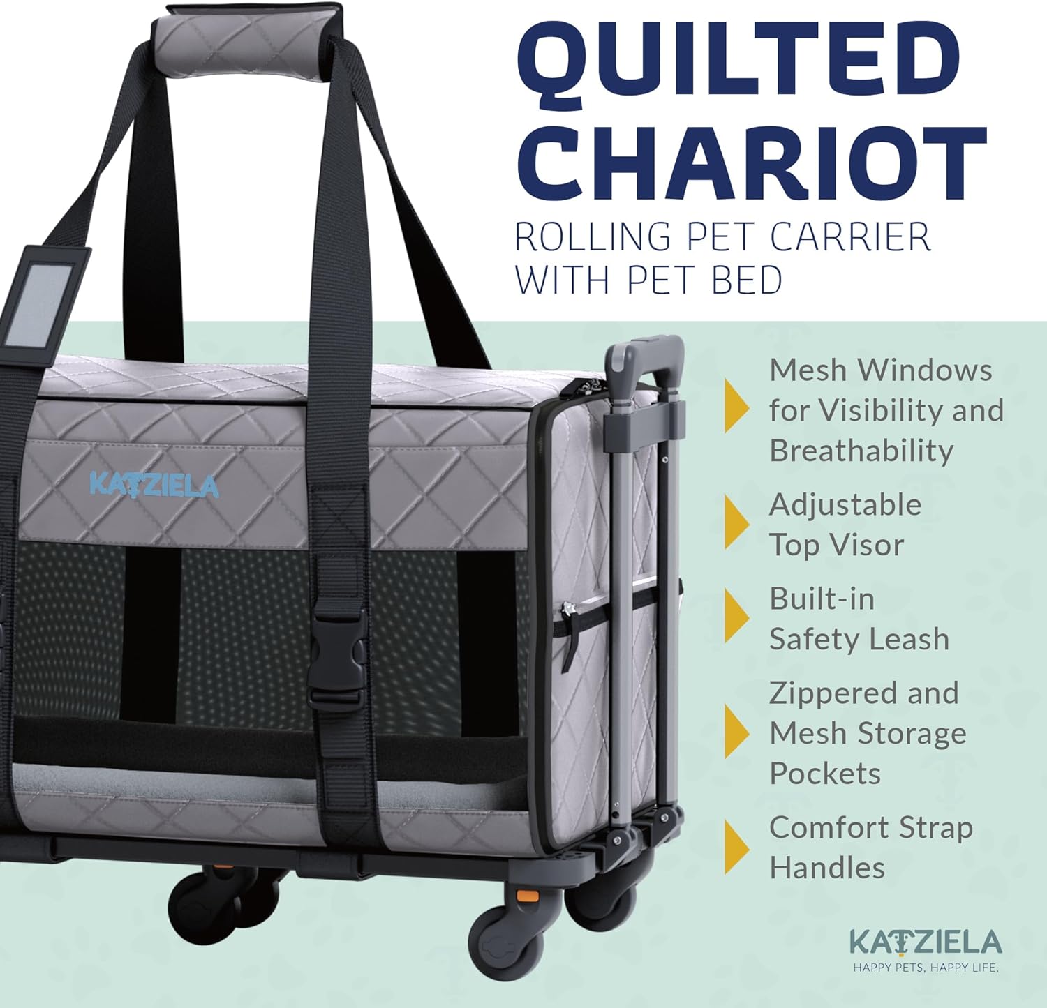 Travel in Style: Review of the TSA-Approved Pet Carrier with Wheels