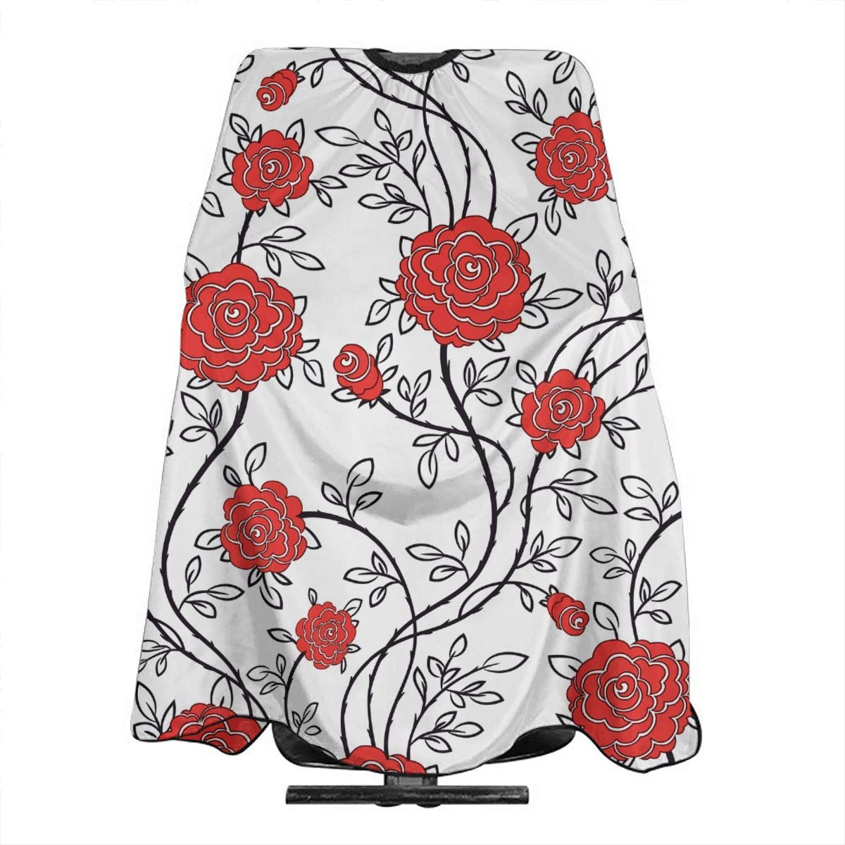 YRMP cape Chinese Rose Pattern Salon Hair Cutting Cape Cloth Barber Hairdressing Wrap Haircut Apron Cloth Styling Accessory For Unisex