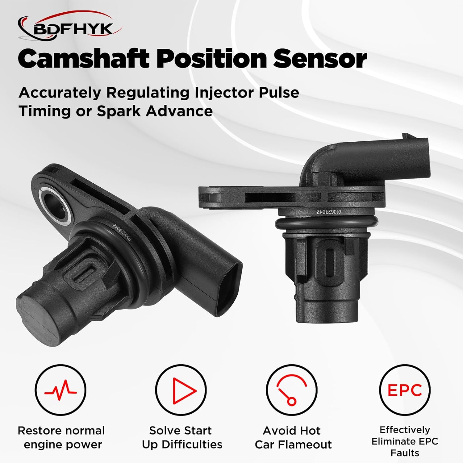 BDFHYK 2769051100 Cam Camshaft Position Sensor Compatible with Mercedes-Benz C300, C350, CL550, CL63 AMG, CLS550, CLS63 AMG, E350, E400, E550, E63 AMG, G63 AMG, GL450, GL550, GL63 AMG, GLE350 / Benz
