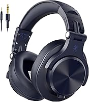 Vista 9 de OneOdio A71 Auriculares de estudio de alta resolución - Auriculares con cable para diadema con SharePort, auriculares plegables para monitoreo
