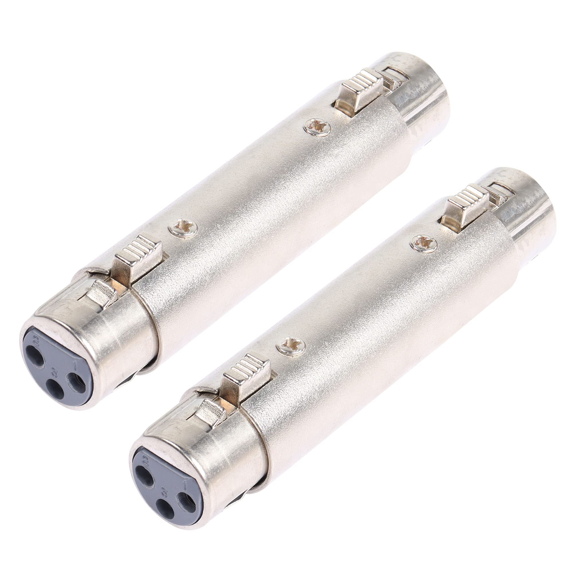 Adattatore XLR Femmina-Femmina 3 Pin - Confezione Da 2 Per Microfoni E Apparecchi Audio - Foto 4