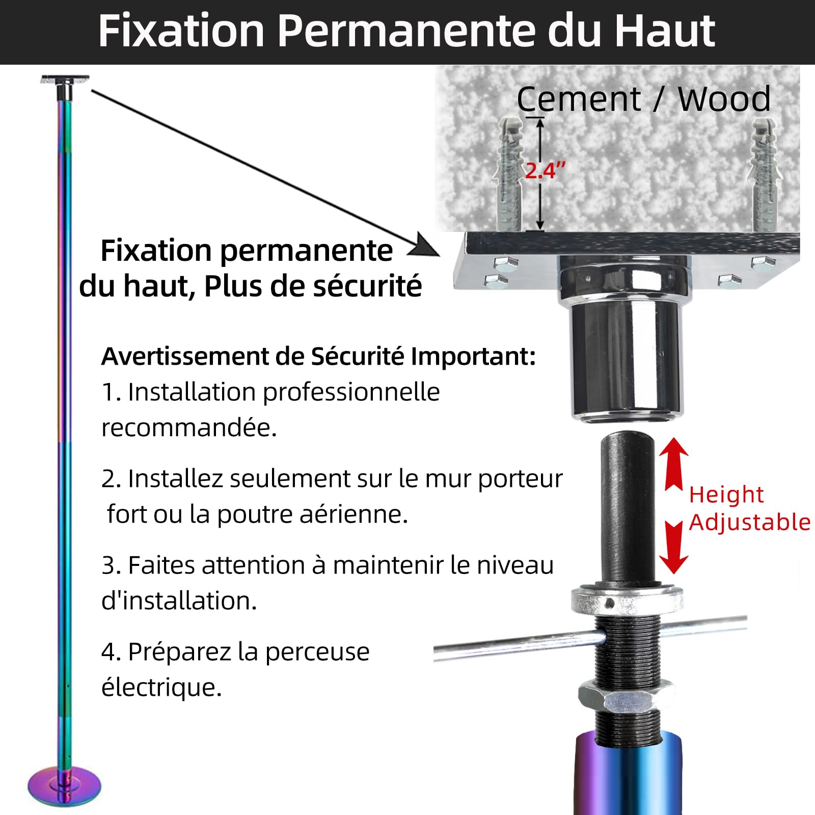 Pole Dance Deckenmontage - Sicher & Stabil Für Zuhause