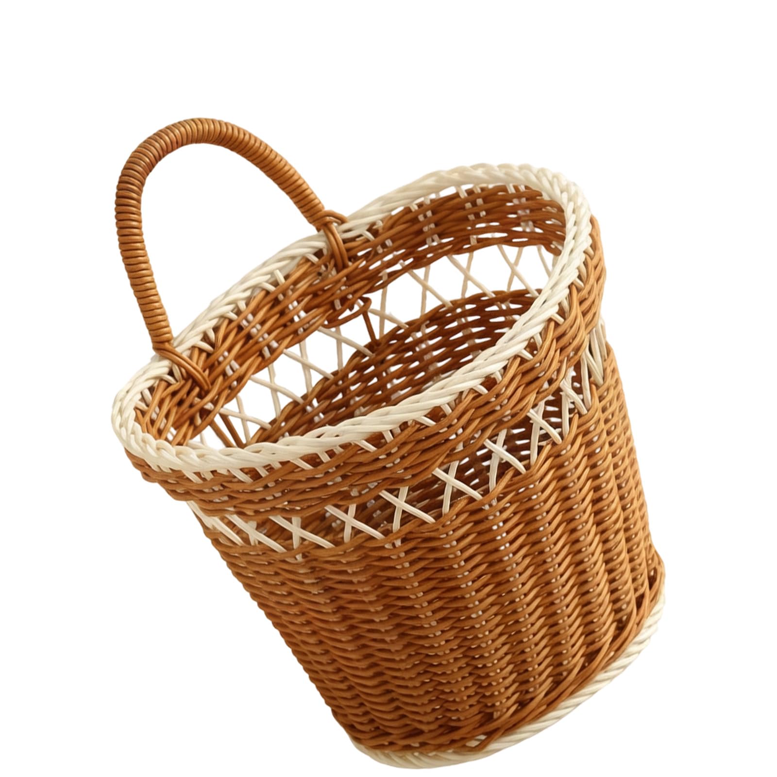OSNIYAW Practical Kitchen Storage Solution with Sturdy Construction Gingers Garlic Fruit Vegetable Holder Decoration Kitchen Hanging Basket