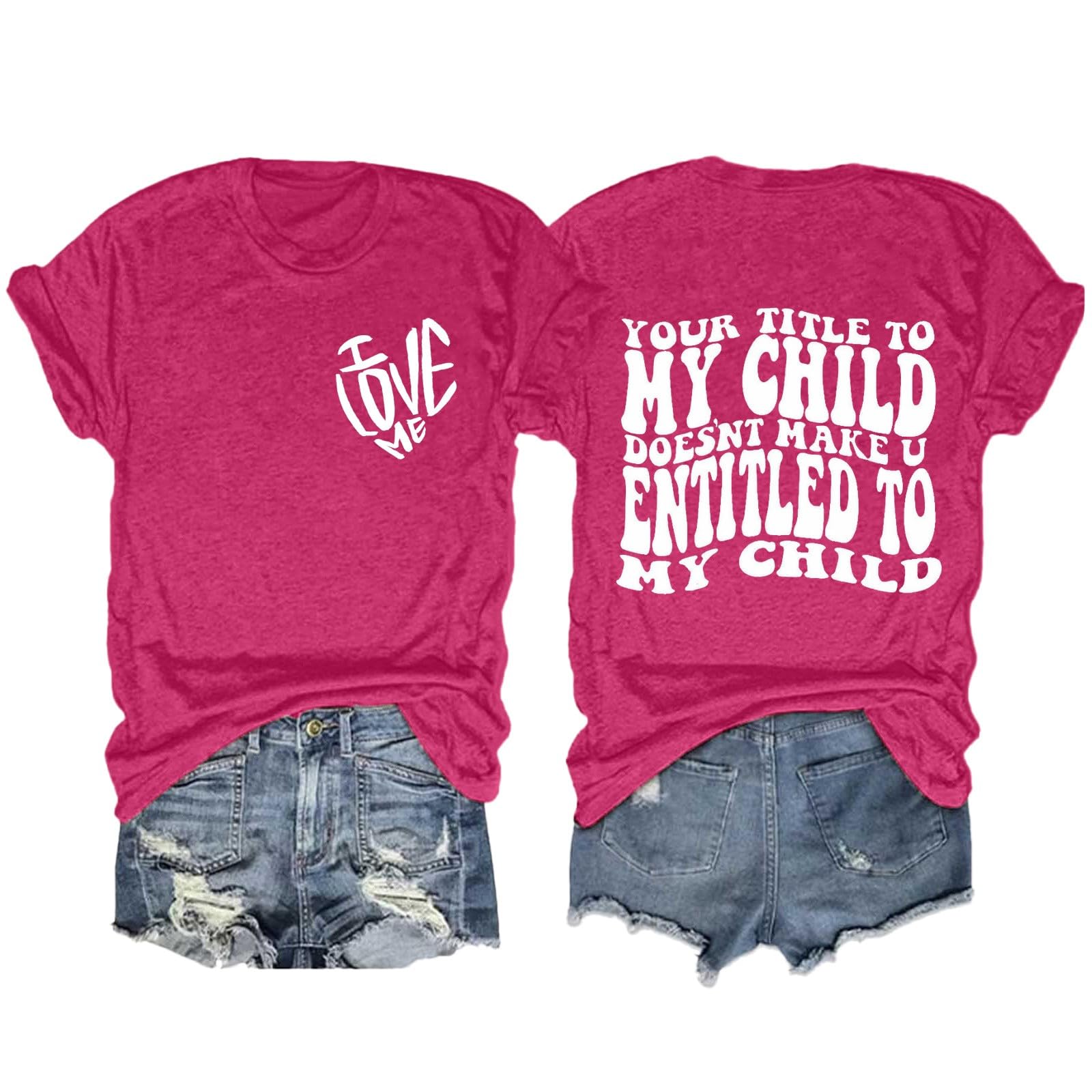 Generic Blusa Lentejuelas Camiseta con Estampado De para Mujer, Camisetas De Manga Corta con Estampado Doble para Mujer Blusa Lentejuelas