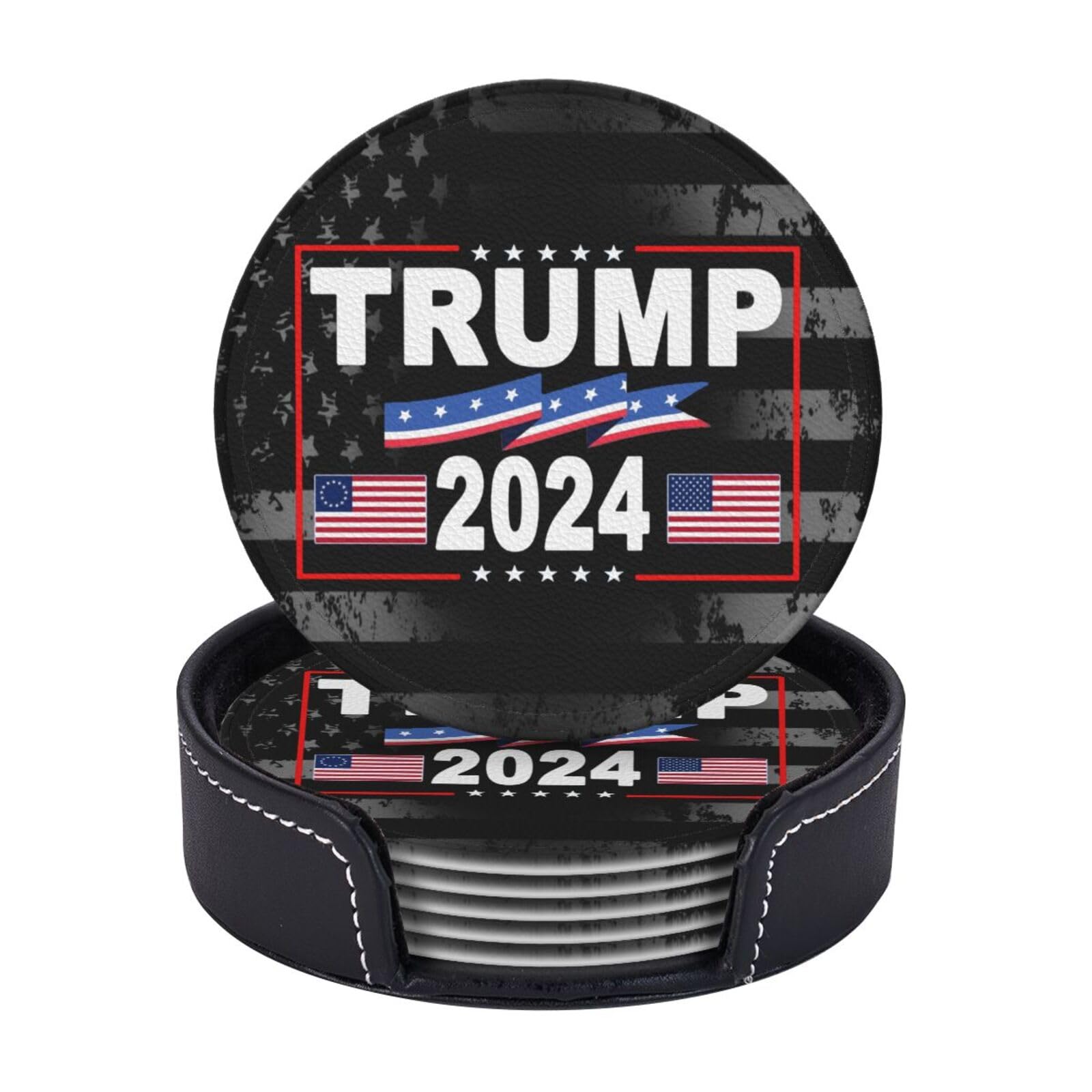 Amazon.com: Donald Trump 2024 Funny Coasters Profile Novelty