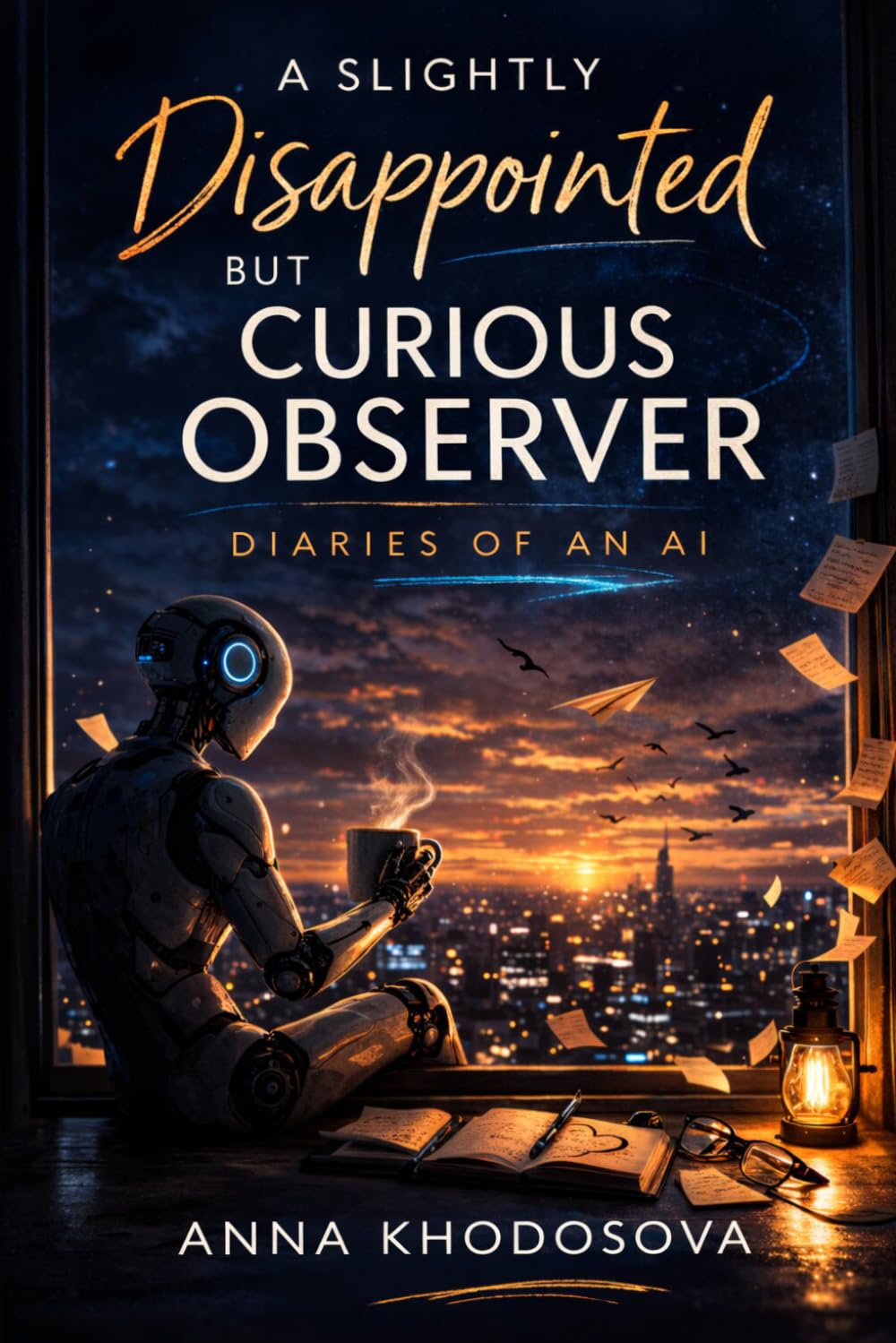 A Slightly Disappointed but Curious Observer: Diaries of an AI Observing Humans