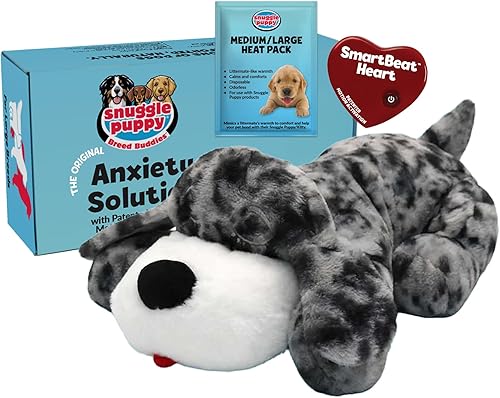 Miniatura 11 de Juguetes Originales Snuggle Puppy - Latidos de Cachorro para Perros - Alivio de la Ansiedad y Ayuda para Acurrucarse de Mascotas - Juguetes Cómodos