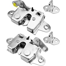 Tailgate Lock Latch with Striker Fit for Toyota Tacoma 2004-2015 Hilux 2004-2011 Vigo 2004-2011 Replace 65790-0K010 65780-0K010