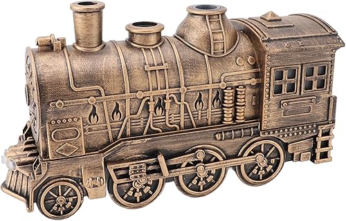 Miniatura 2 de Humidificador en forma de tren, humidificadores para dormitorio, humidificador de luz nocturna, 10.1 fl oz de doble salida de fragancia, difusor de