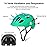 GLAF Baby Bike Helmet Toddler Helmets for 1 Year Old and up Infant Girls Boys Multi Sport Adjustable for Scooter Bicycle Kids Youth Child Skateboard Safety Cycling (XS, Green)