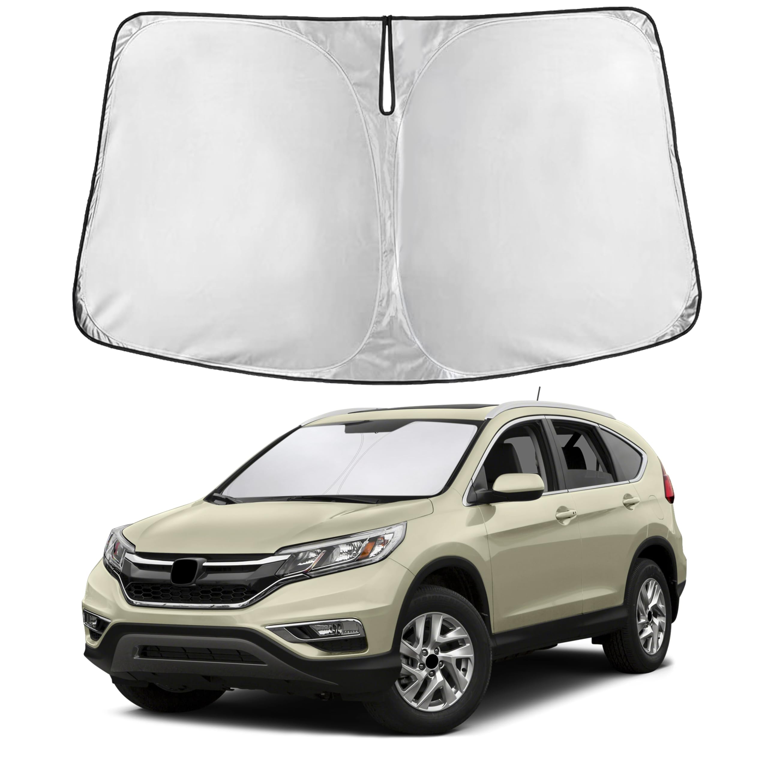 EcoNour Windshield Sunshade Compatible for Honda CR-V 2012-2014 2015 2016