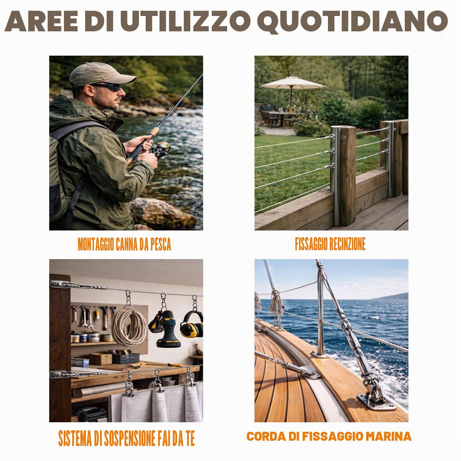 KF CPTEC Pinza crimpatrice per fune metallica 1/16" – 3/16" (1,58 – 5,0 mm) – Pinze per manicotti in alluminio & manicotti ad anello, carico pesante per pesca, ringhiere e fune metallica