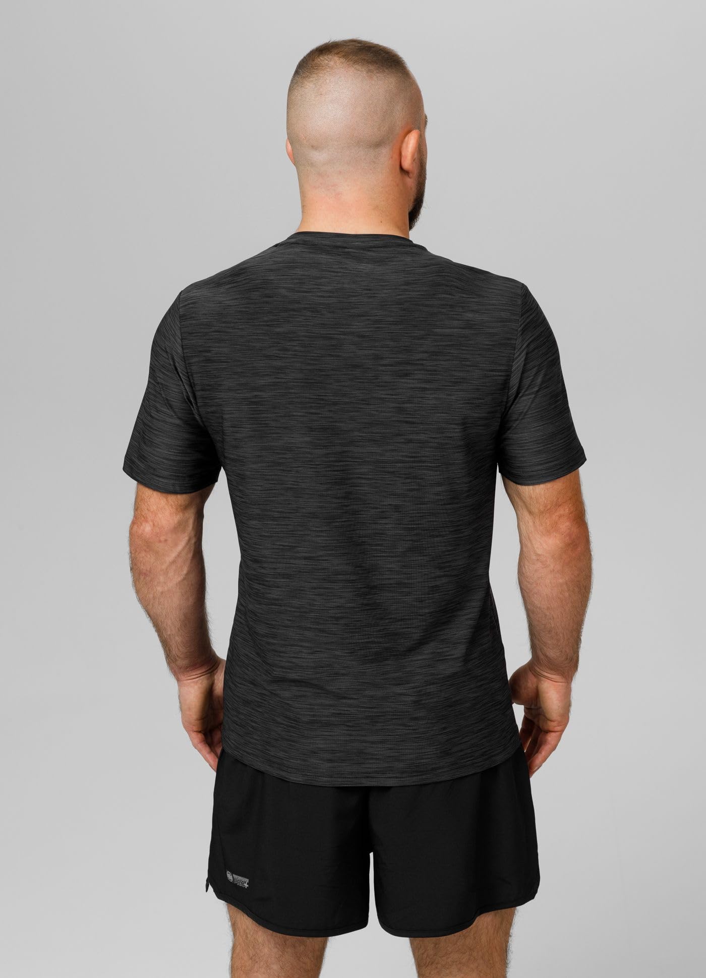 PITBULL Camiseta deportiva para hombre Hilltop Performance Pro+ 190 g/m², transpirable, de secado rápido, elástica, para fitness y entrenamiento, camiseta deportiva