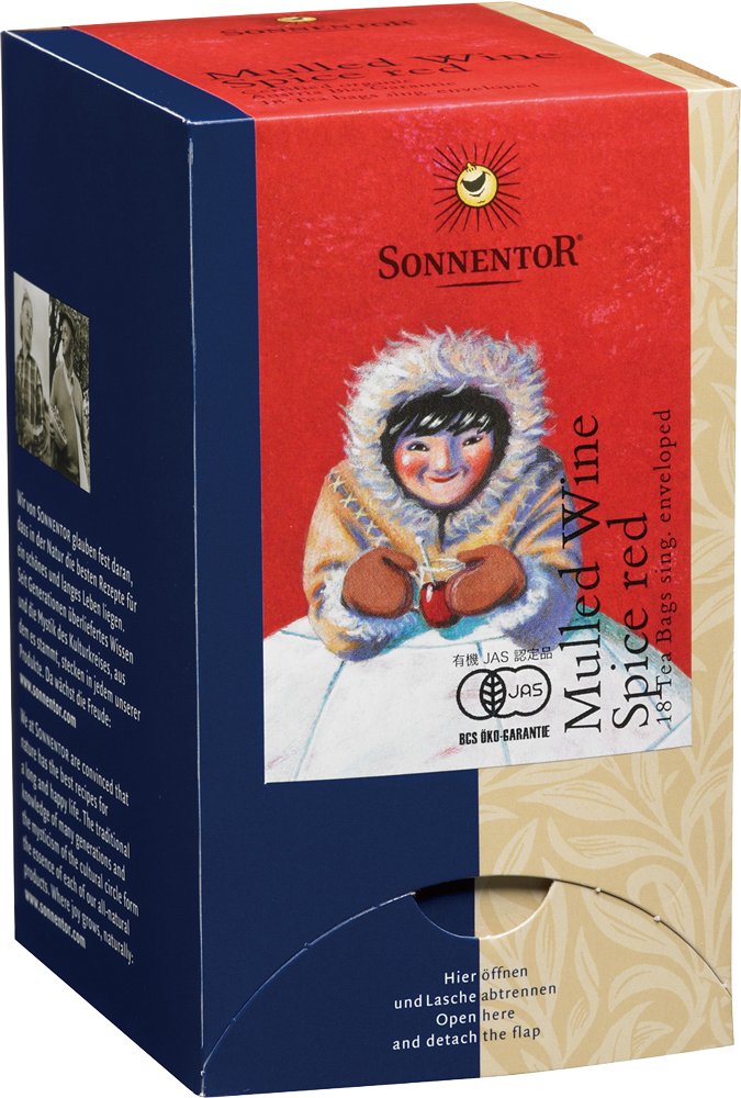 SONNENTOR mulled wine spice red 20 bags