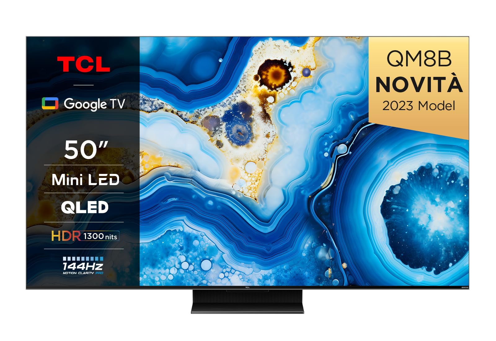 4K量子ドットMiniLED】TCL 50QM8B TCL 50V型 4K液晶 倍速 テレビ