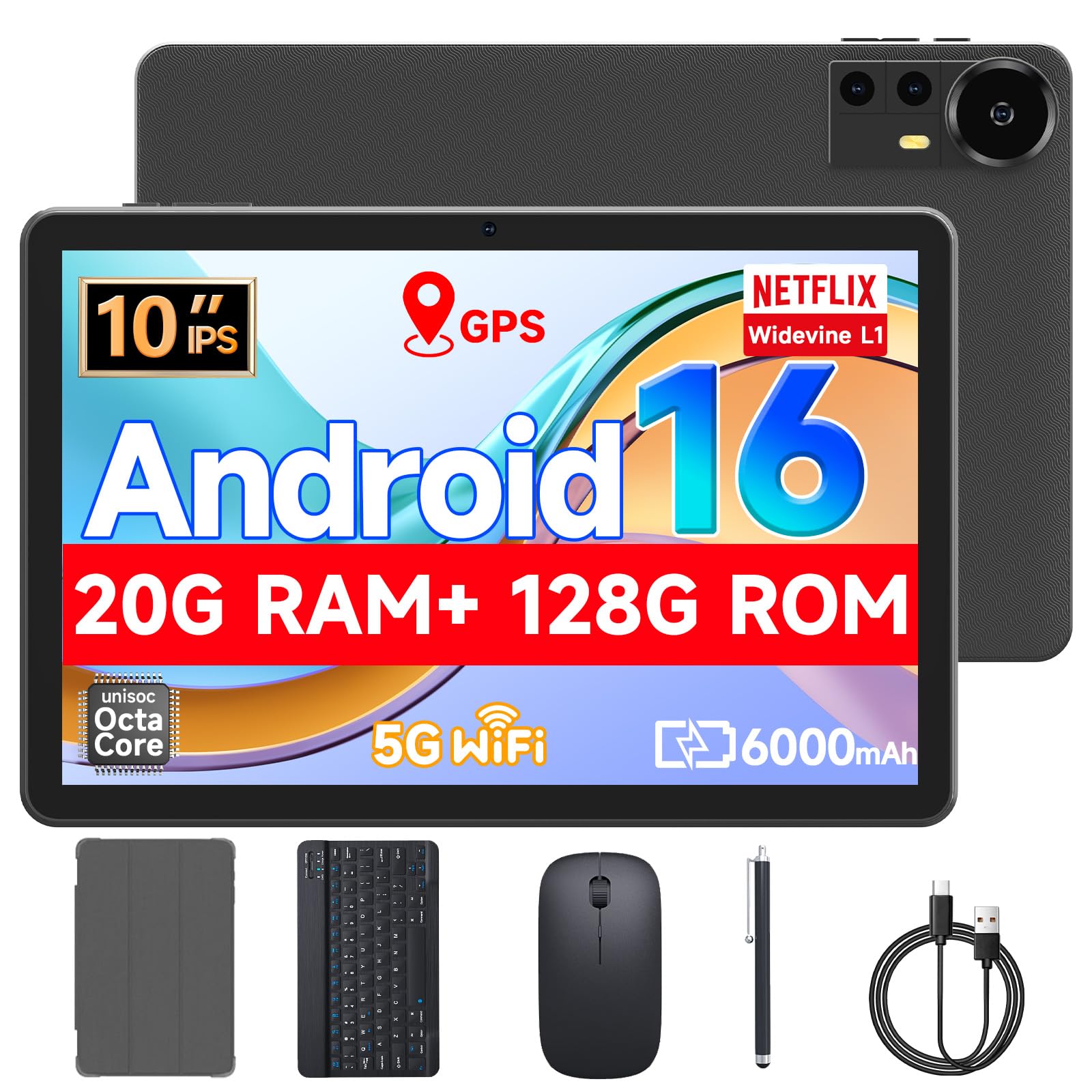 Amazon.co.jp: Nyxolaria Android 15タブレット、10インチタブレット