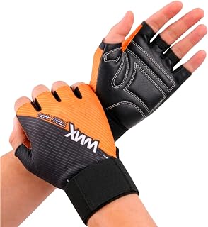 GYMIFIC Gym Gloves for Men & Women with Wrist Support, Weightlifting Gloves for Men, Fitness Hand Gloves, Anti Slip Gym Ha... Price In India