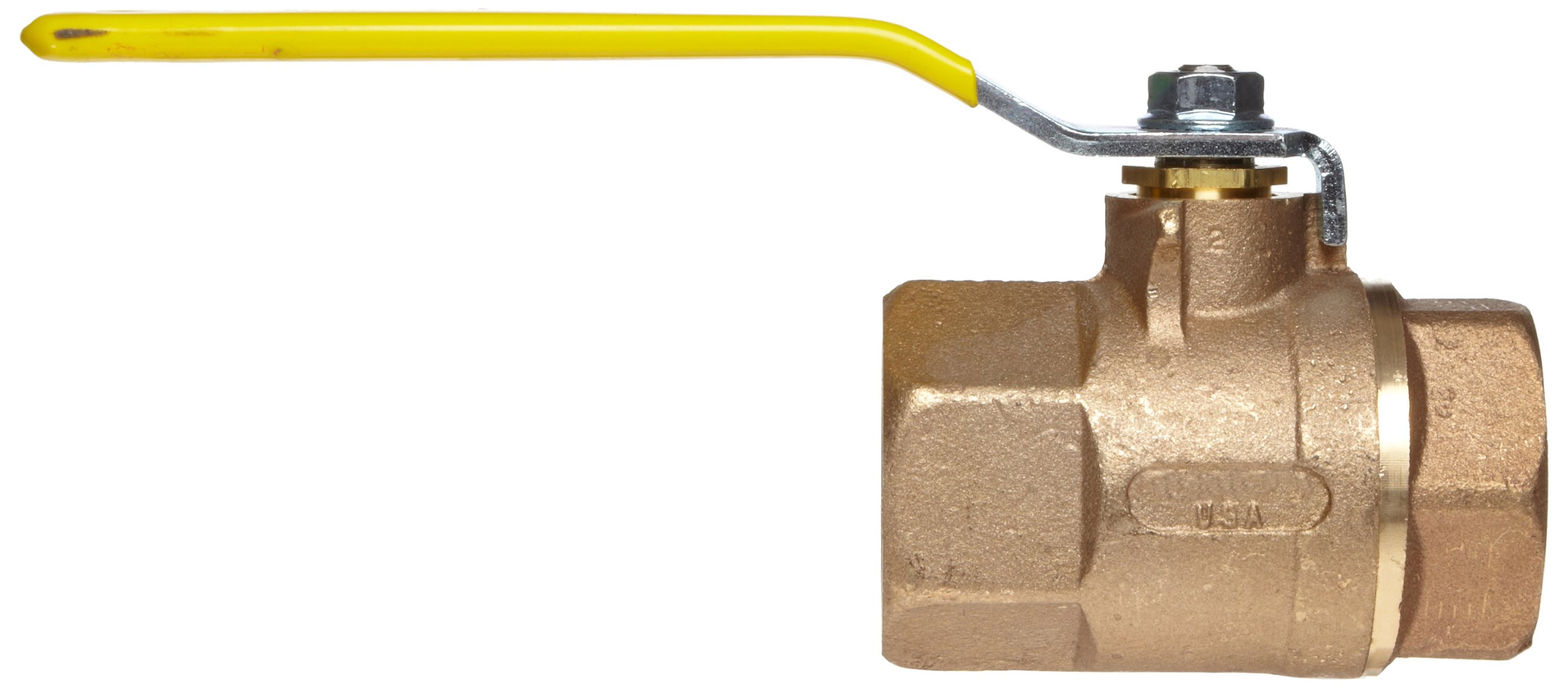 Apollo 70-140 Series Bronze Ball Valve with Stainless Steel 316 Ball and Stem, Two Piece, Inline, 250# Steam Trim, 2