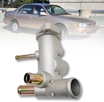 XQSMWF Radiator Water Outlet Pipe Compatible with Toyota Camry 1992-1996 RAV4 1996-1997 Celica 1994-1995# 16331-74170 1633174170