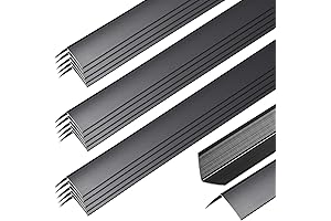 Aluminum Corner Guards for Durable Wall Protection: Set of 30
