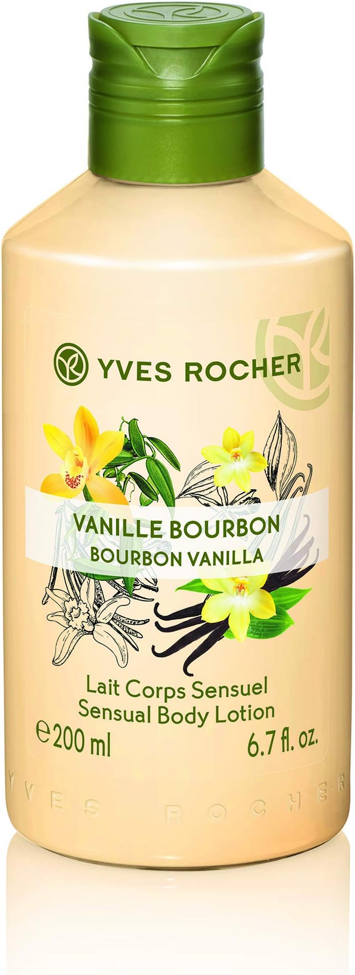 Les Plaisirs Nature Sensual Body Lotion Bourbon Vanilla, 200 ml./6.7 fl.oz.