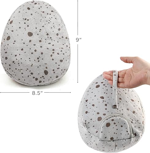 Miniatura 5 de BenBen Animales de peluche de dinosaurio, juego de 5 muñecas pequeñas de peluche de dinosaurio y bolsa de huevos, peluches de dinosaurio, cosas