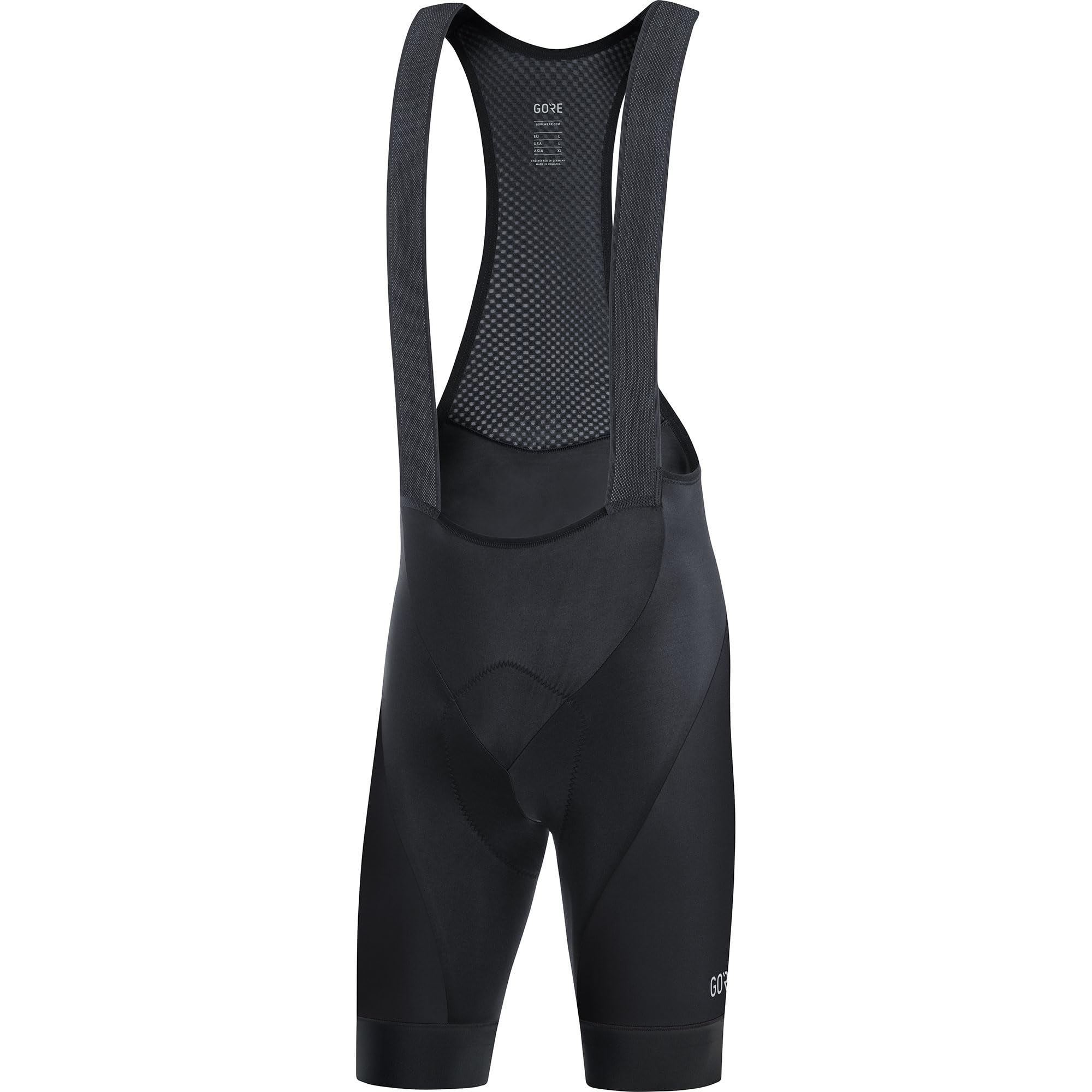 GORE WEAR Mens C3 BIBS, Black, XXL EU