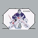 EZGoal Pro New Shooter Tutor for All Standard 4x6 Hockey Goals w&sol;Center Target net