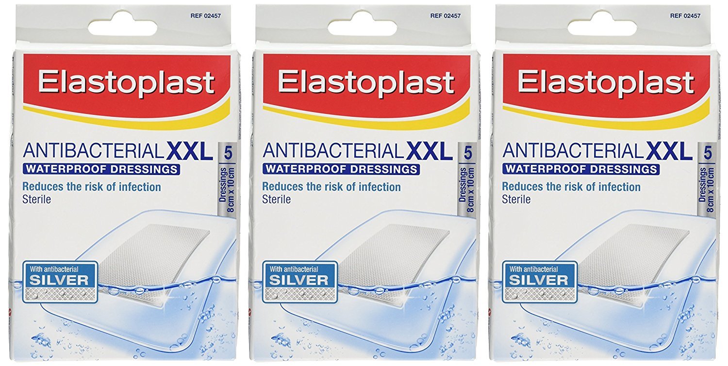 elastoplast silver dressings Pharmacy Direct. Elastoplast Antibacterial Fabric Plasters 10's