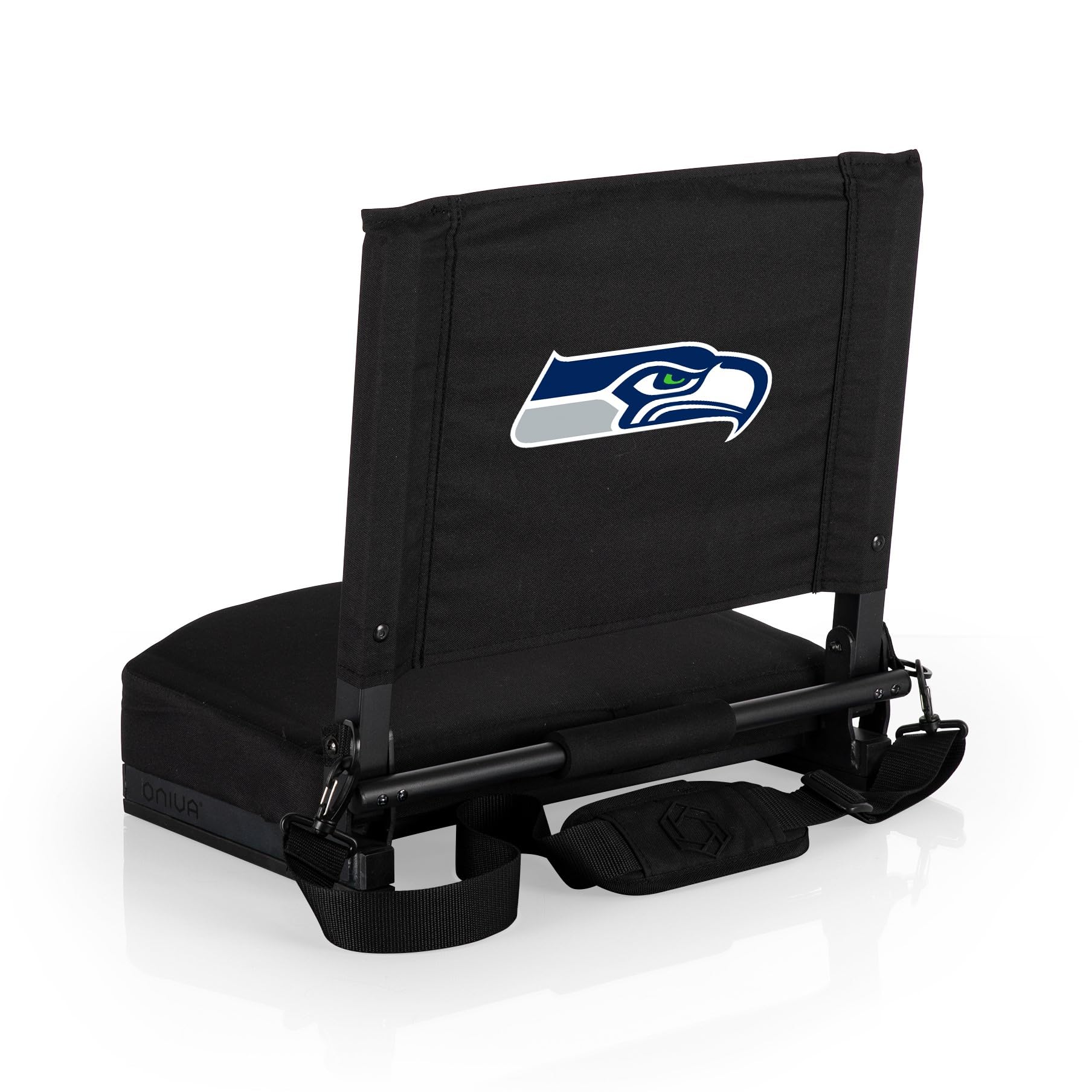 Picnic TIME NFL Unisex-Adult NFL Gridiron Stadium Seat, Lightweight, Portable Folding Chair for Bleachers and Benches