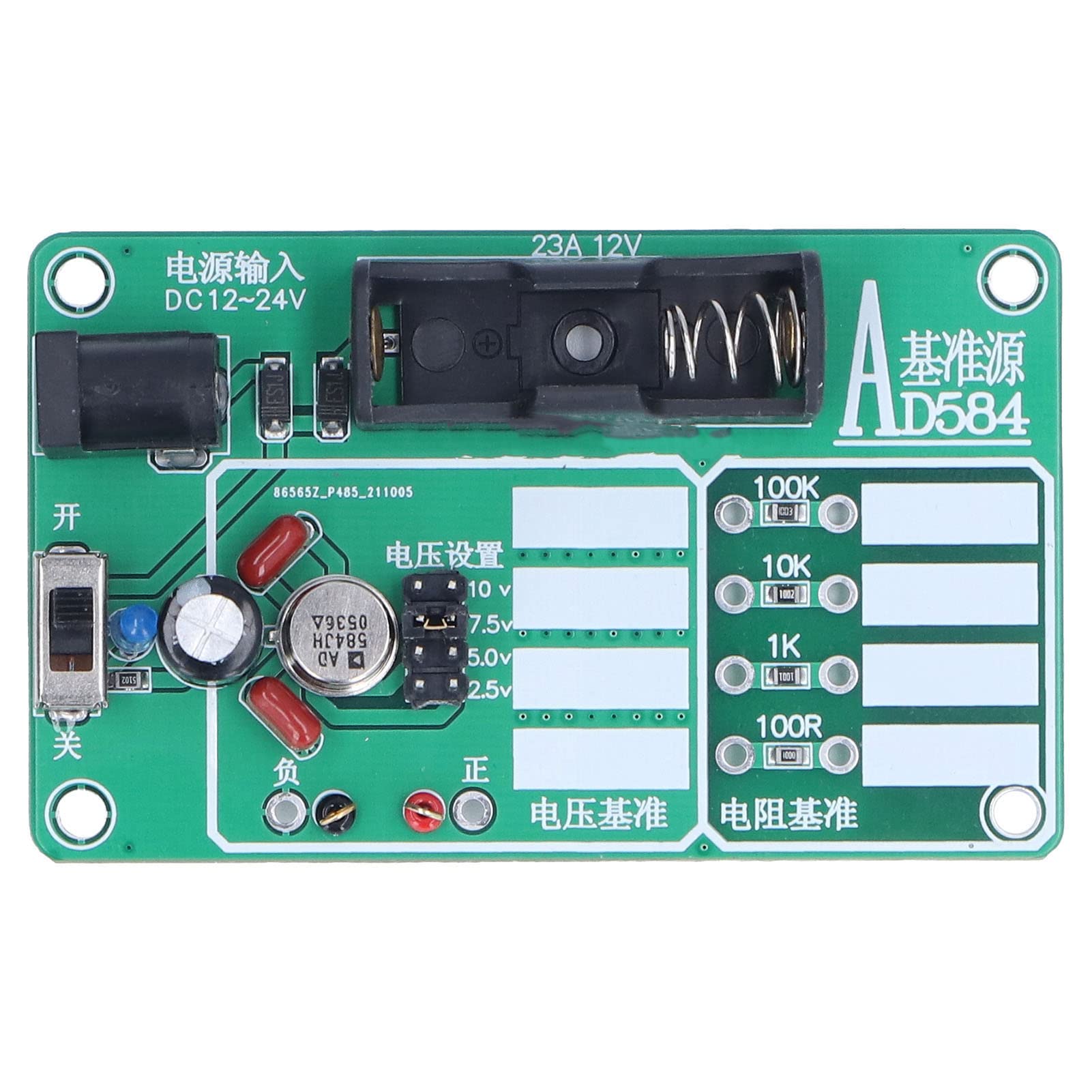 Module Référence Tension AD584 - Source Tension Haute Précision 2.5V/5V/7.5V/10V - Pour Étalonnage Multimètres
