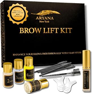 Eyebrow Lamination Kit | Brow Lift Kit | At Home DIY Brow lamination | Instant Professional Lift For Fuller Eyebrows | Brow Brush And Micro Brushes Added