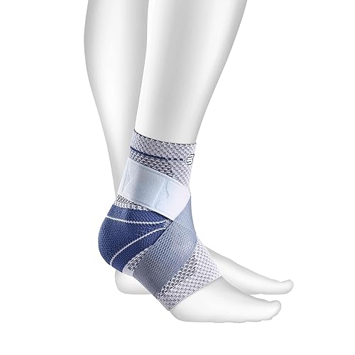 Miniatura 1 de Bauerfeind - MalleoTrain S - Tobillera - El soporte de tobillo que necesitas hacer actividad física - Pie izquierdo - Talla 2 - Color titanio